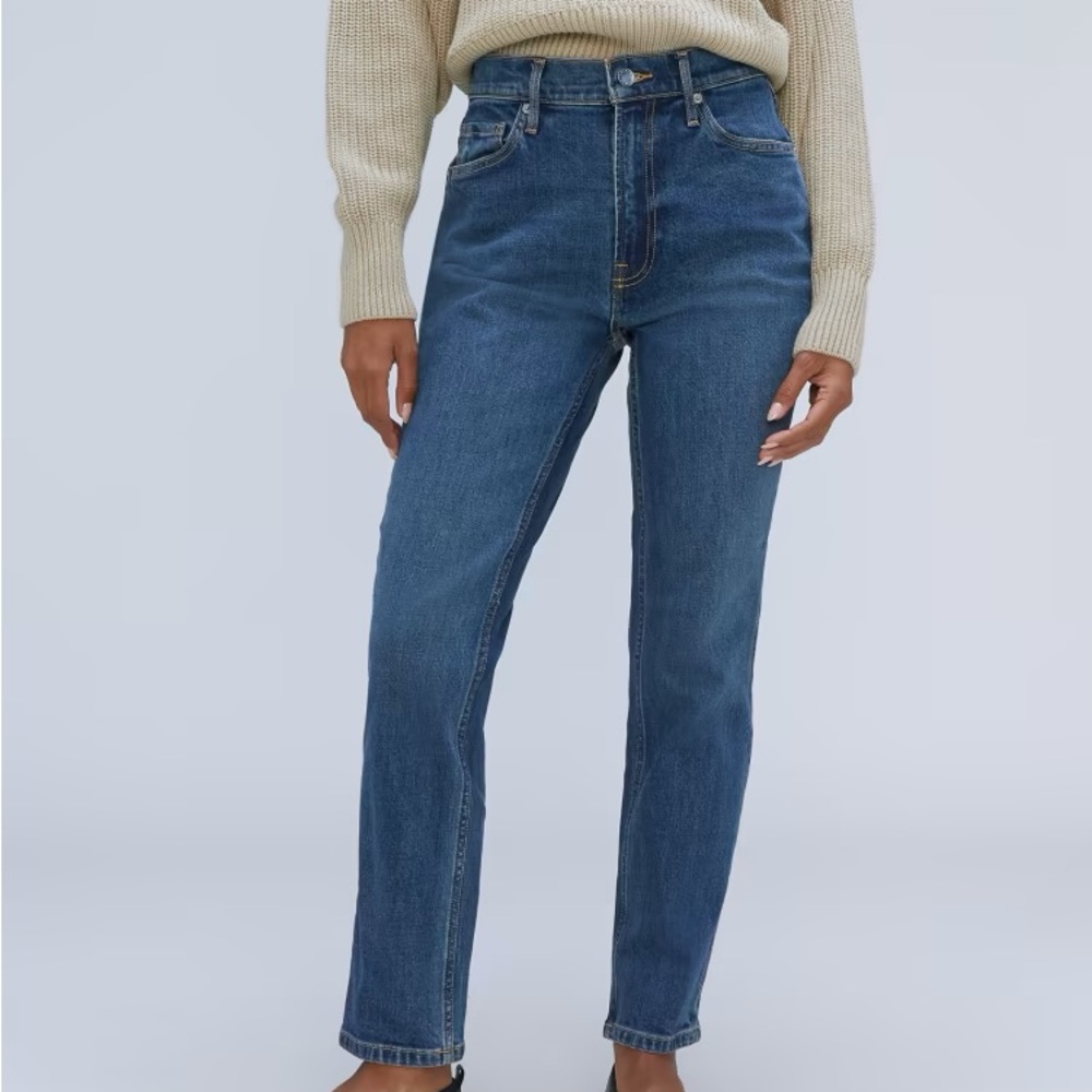 Everlane Size 26 Crop Denim The Cheeky Jean